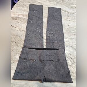 Candie’s Aubrey Pull-On Skinny Pants XS Gray Stretch Zip Pocket